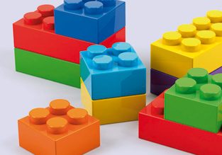  Geländespiel mit LEGO® - Bausteinen