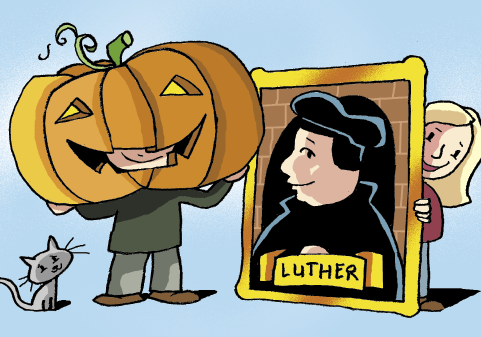  Unterwegs im Dorf - Halloween als Möglichkeit nutzen, die Reformation zu verstehen!