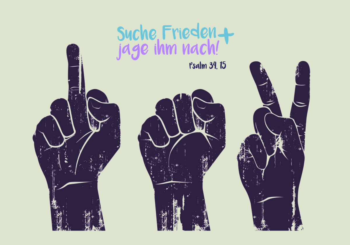  Frieden suchen