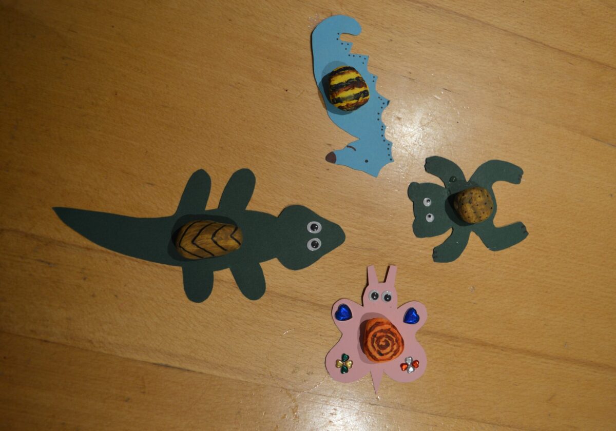  Workshop „Steine gestalten“