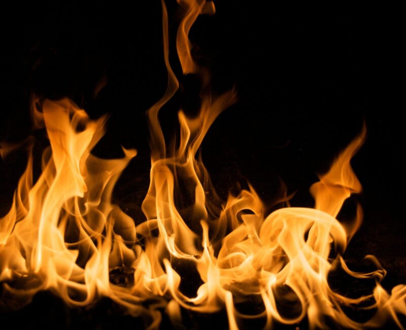 Feuer und Flamme