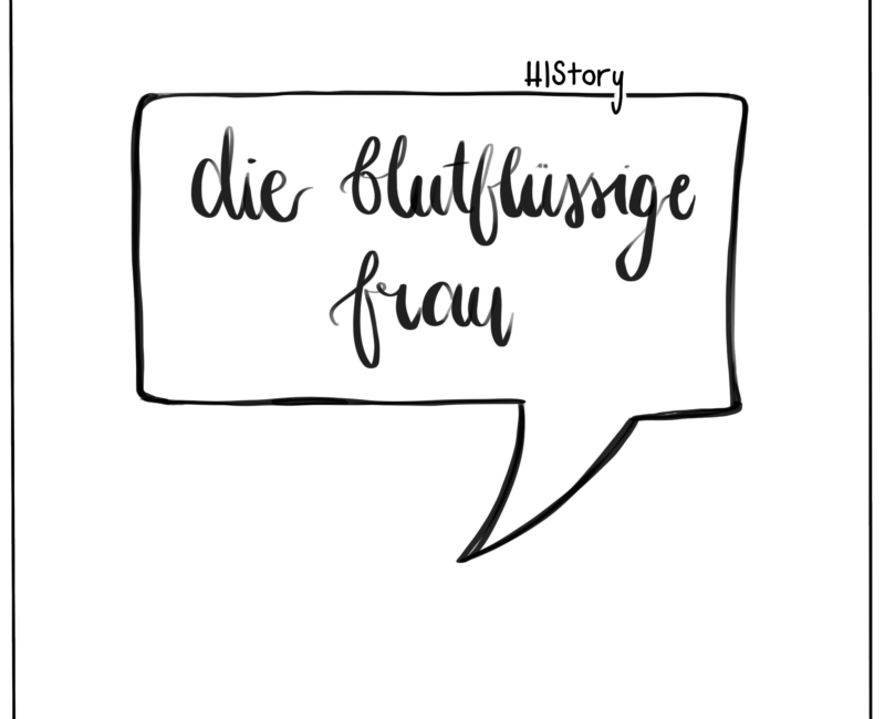 Die blutflüssige Frau