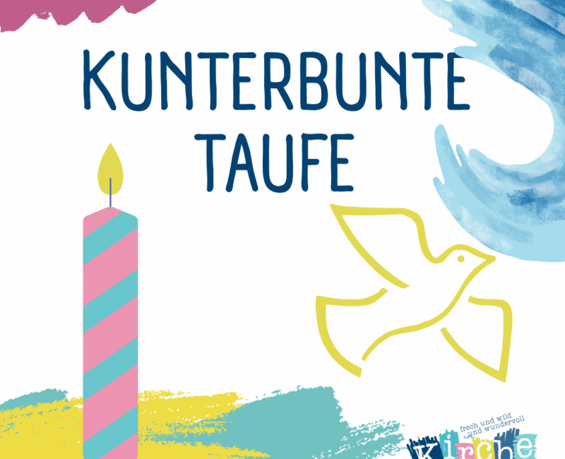 Kunterbunte Taufe