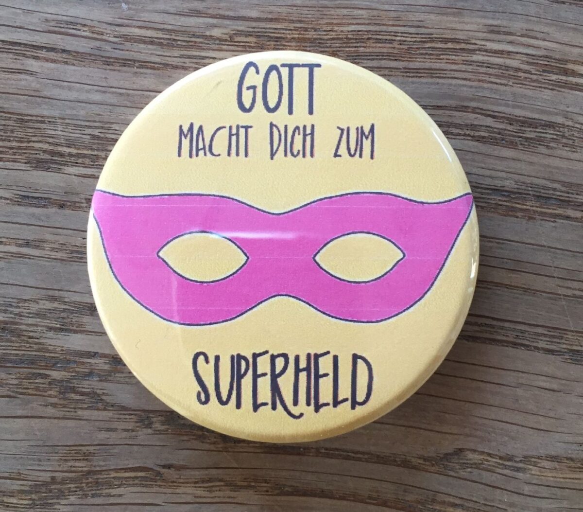 Gott Button heldenhaft – jugendarbeit.online