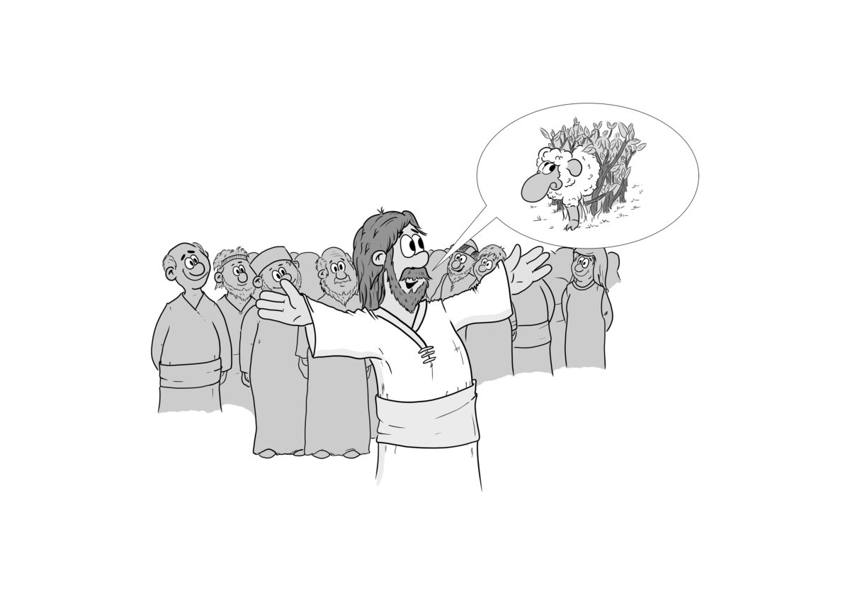 Jesus erzählt Gleichnisse