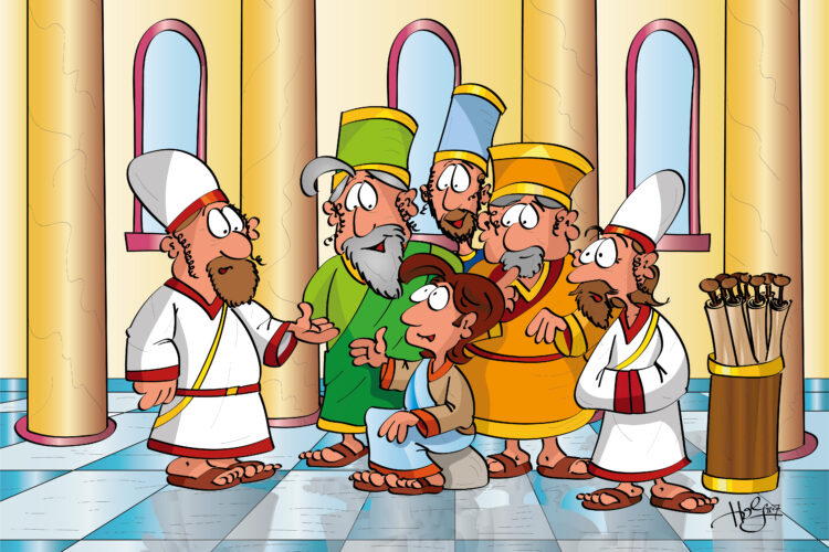  Cartoons: Die Geschichte rund um Jesu Geburt