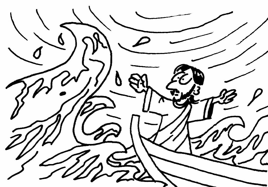  Cartoon: Jesu Wirken in Galiläa