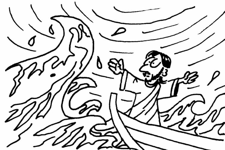  Cartoon: Jesu Wirken in Galiläa