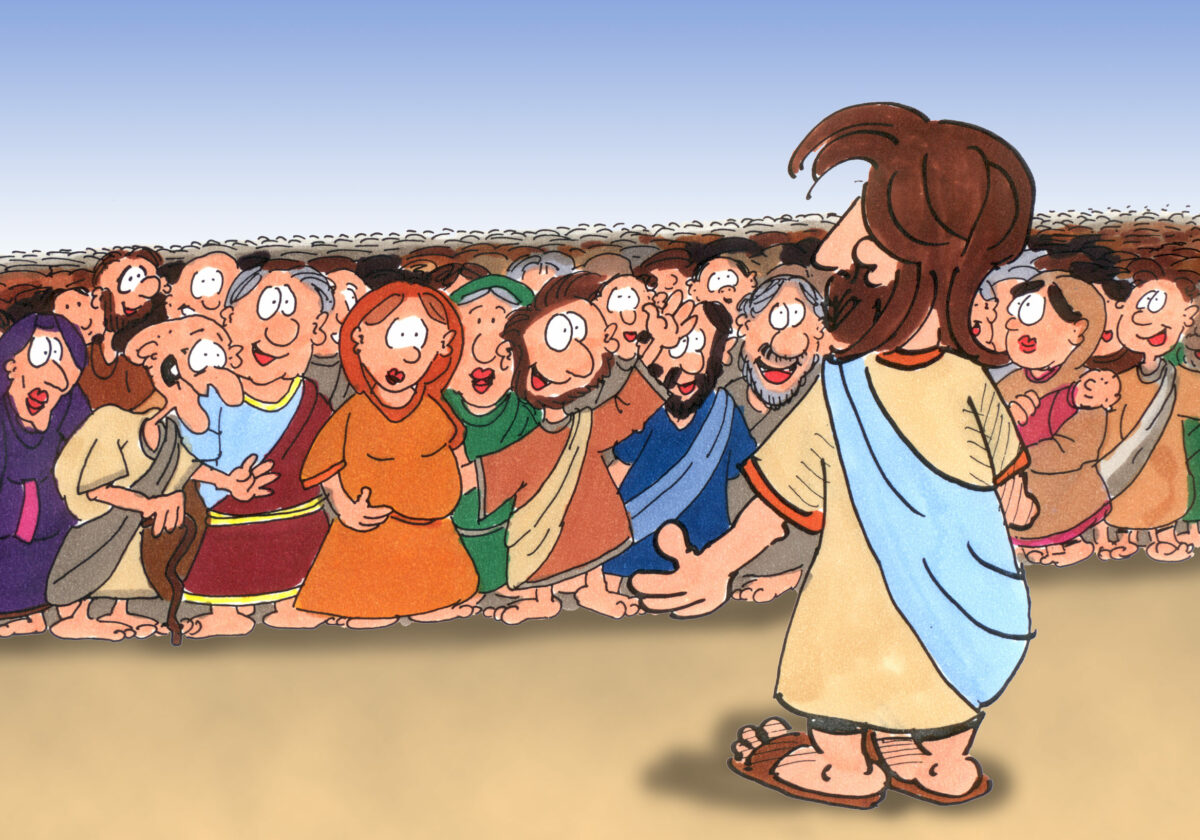  Cartoon: Wunder Jesu