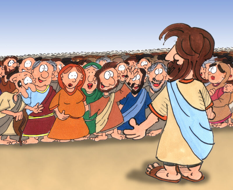 Cartoon: Wunder Jesu
