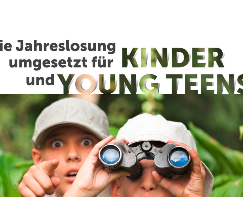 Baustein für Kinder zur Jahreslosung 2025