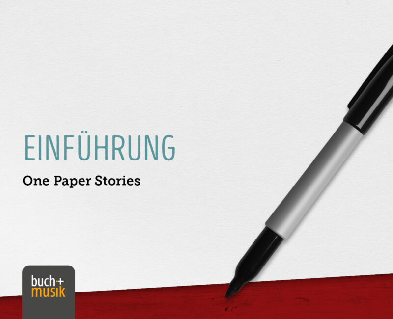 One Paper Stories - Einführung