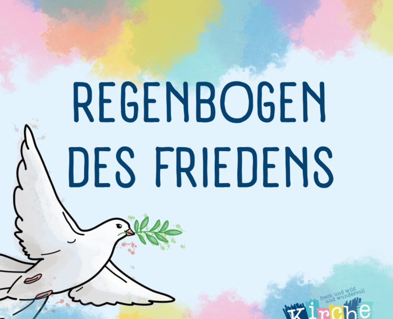 Regenbogen des Friedens