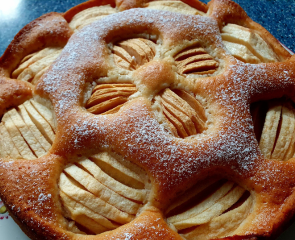 Apfelkuchen, vegan