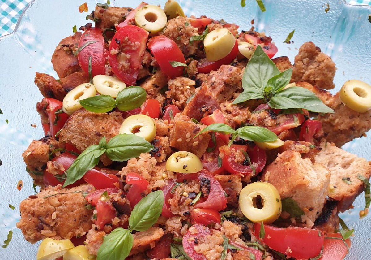 Brotsalat als Vorspeise/Beilage
