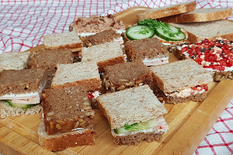  Dreierlei Sandwiches