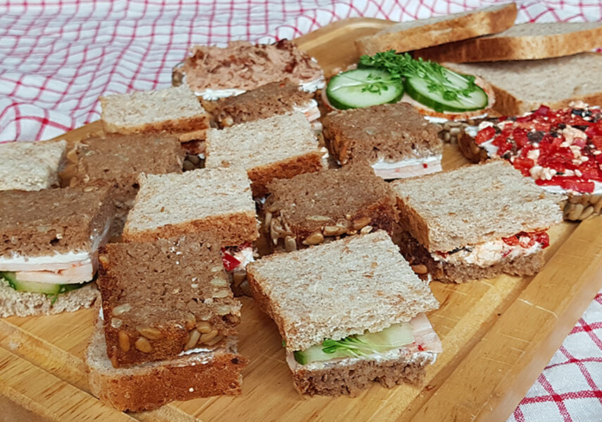  Dreierlei Sandwiches