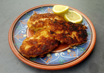  Gemüseschnitzel im Käsemantel
