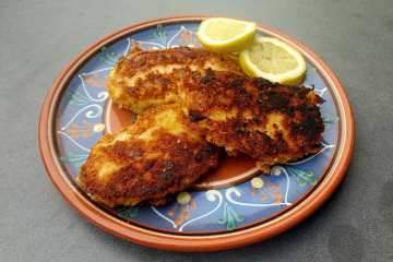  Gemüseschnitzel im Käsemantel